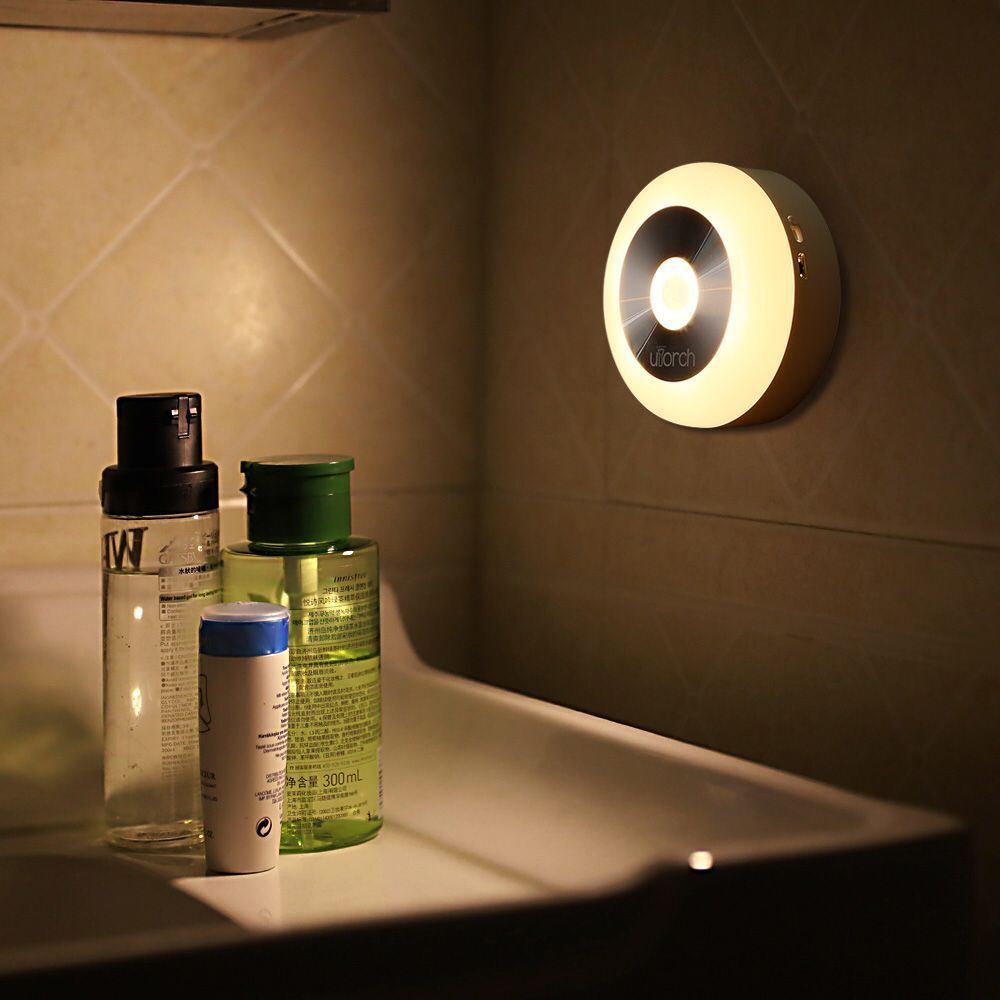 LED Motion Sensor Night Light – Human Body & Touch Sensor