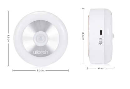 LED Motion Sensor Night Light – Human Body & Touch Sensor