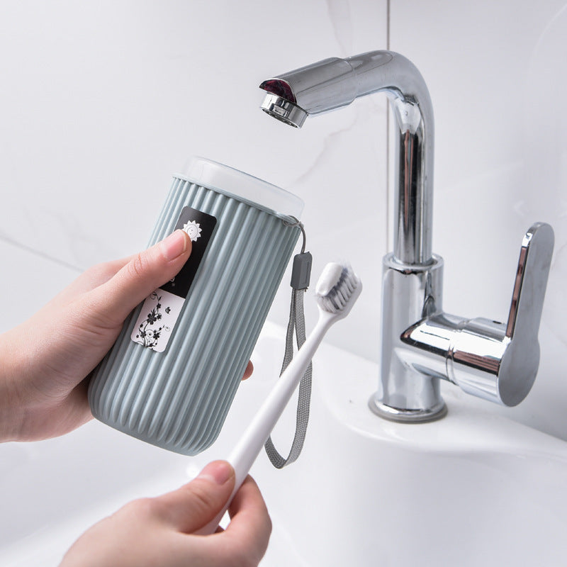 Portable Toothbrush & Toothpaste Holder Case – Travel Storage Box