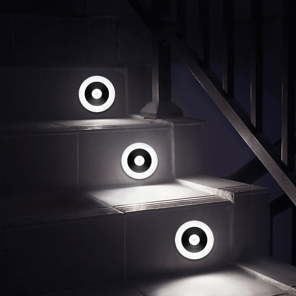 LED Motion Sensor Night Light – Human Body & Touch Sensor