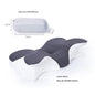 Memory Foam Pillow – Ergonomic Comfort for Adults & Elderly