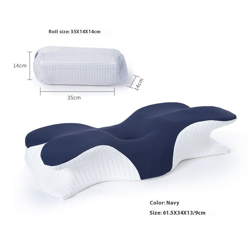 Memory Foam Pillow – Ergonomic Comfort for Adults & Elderly