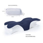 Memory Foam Pillow – Ergonomic Comfort for Adults & Elderly