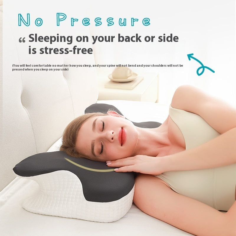 Memory Foam Pillow – Ergonomic Comfort for Adults & Elderly