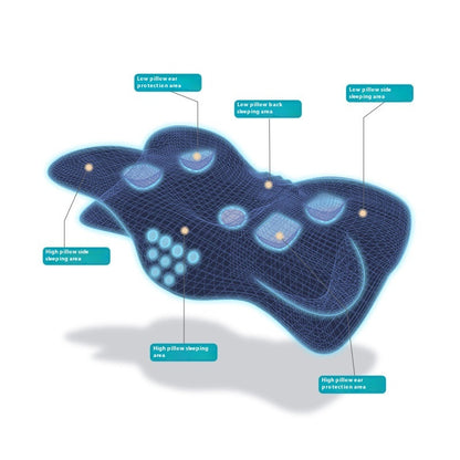 Memory Foam Pillow – Ergonomic Comfort for Adults & Elderly